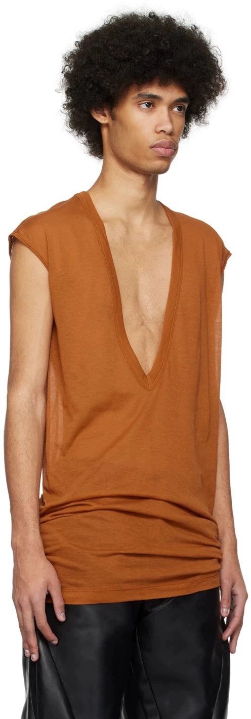 Rick Owens Rick Owens Men's asymmetric tank vest Size US M / EU 48-50 / 2 - 8 Thumbnail