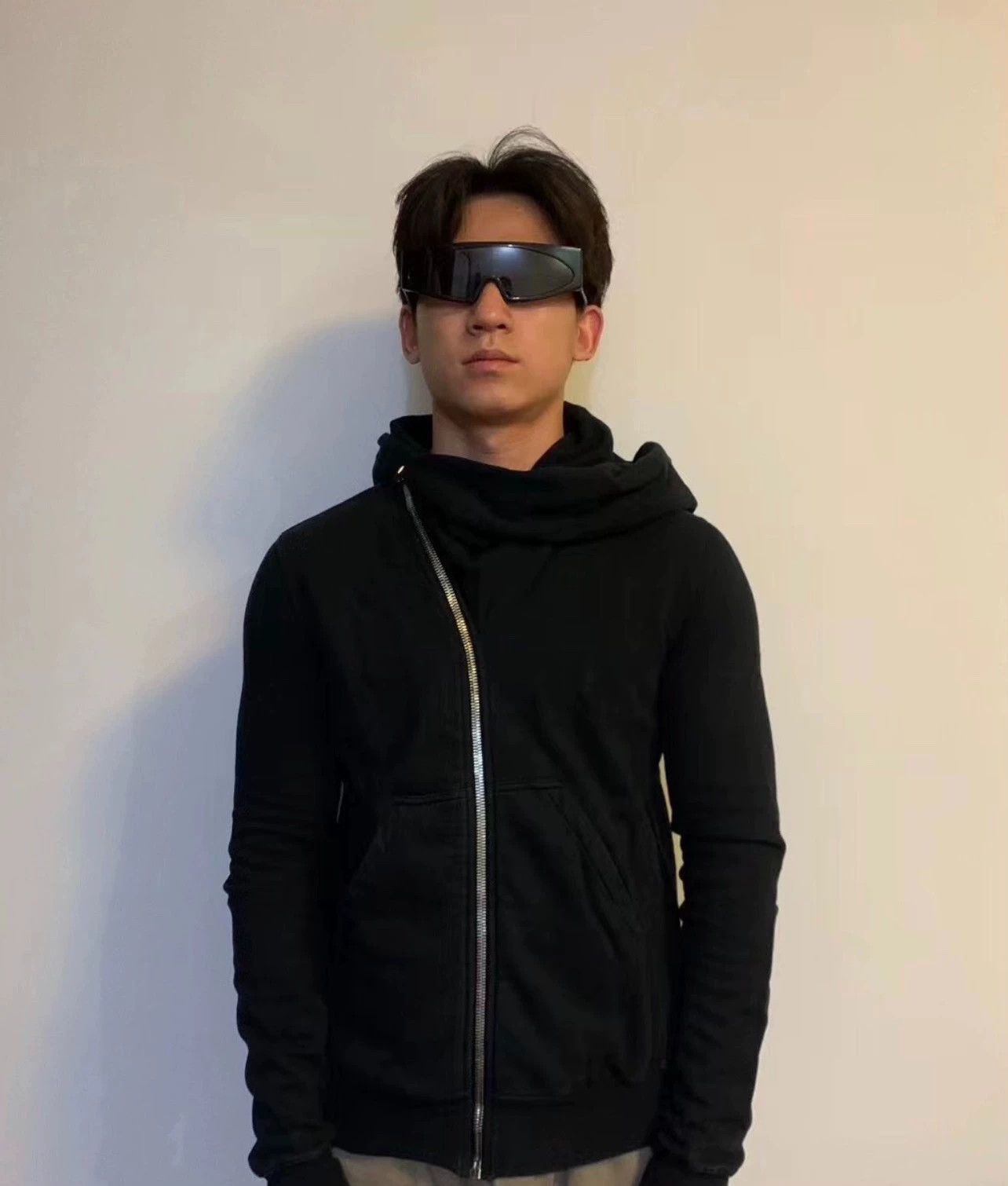 Rick Owens Rick Owens Wizarding Hat Inclined Zipper Jacket Size US S / EU 44-46 / 1 - 2 Thumbnail