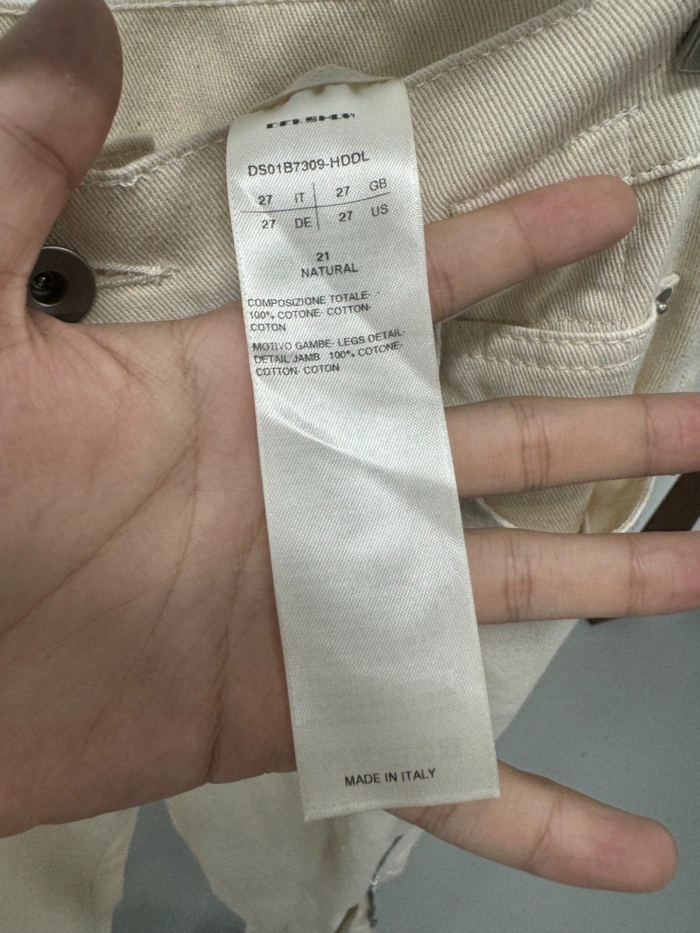 Rick Owens Rick Owens 22ss Drkshdw Banana pants Size US 27 - 6 Thumbnail