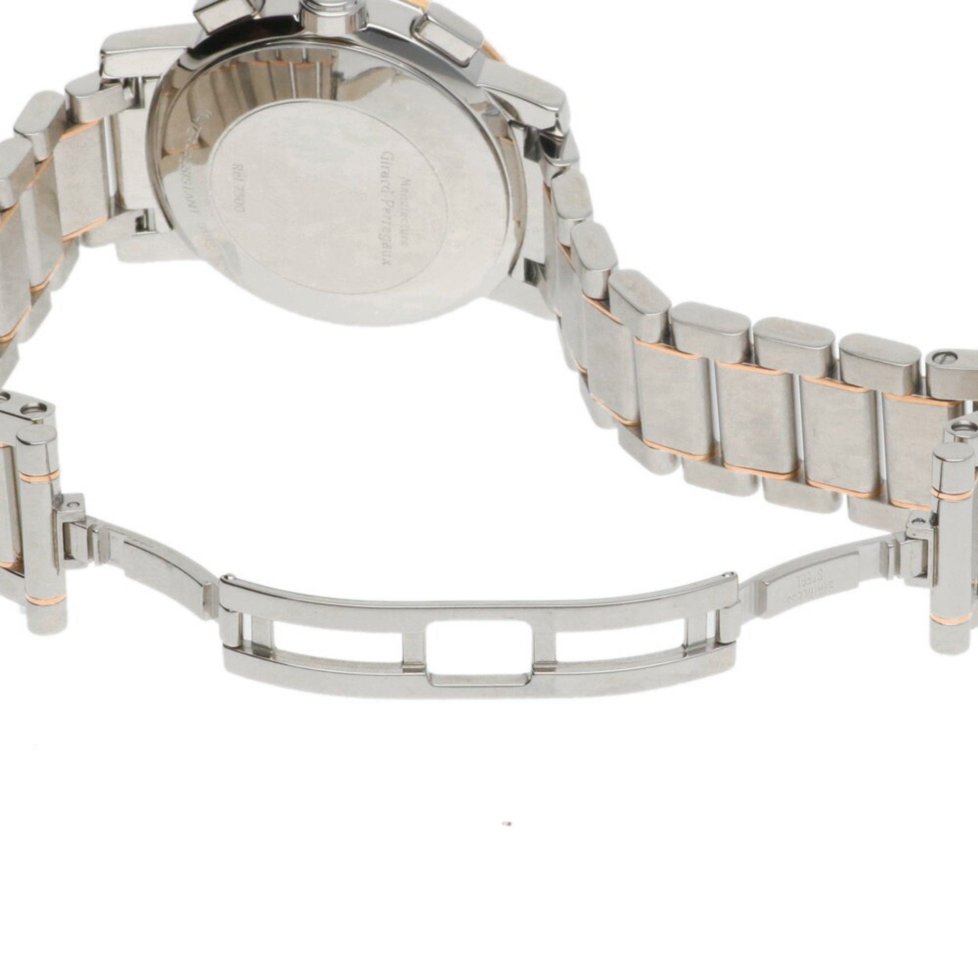 Other Girard-Perregaux Watch Stainless Steel Ref.7500 Automatic Men's GIRARD-PERREGAUX Defective Item Not Waterproof Overhauled Size ONE SIZE - 9 Thumbnail
