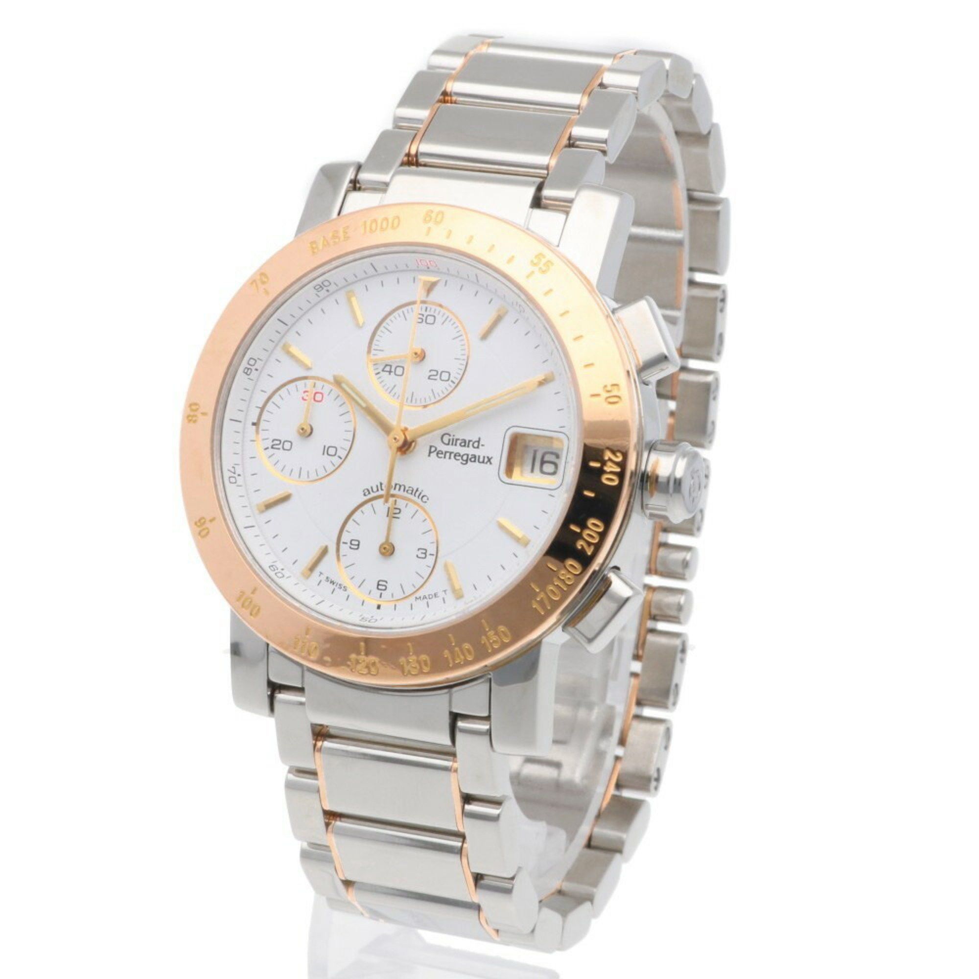 Other Girard-Perregaux Watch Stainless Steel Ref.7500 Automatic Men's GIRARD-PERREGAUX Defective Item Not Waterproof Overhauled Size ONE SIZE - 3 Thumbnail