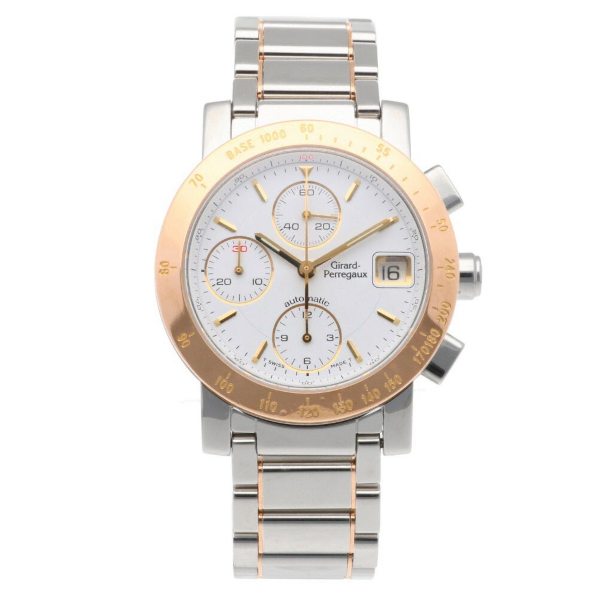 Other Girard-Perregaux Watch Stainless Steel Ref.7500 Automatic Men's GIRARD-PERREGAUX Defective Item Not Waterproof Overhauled Size ONE SIZE - 8 Thumbnail