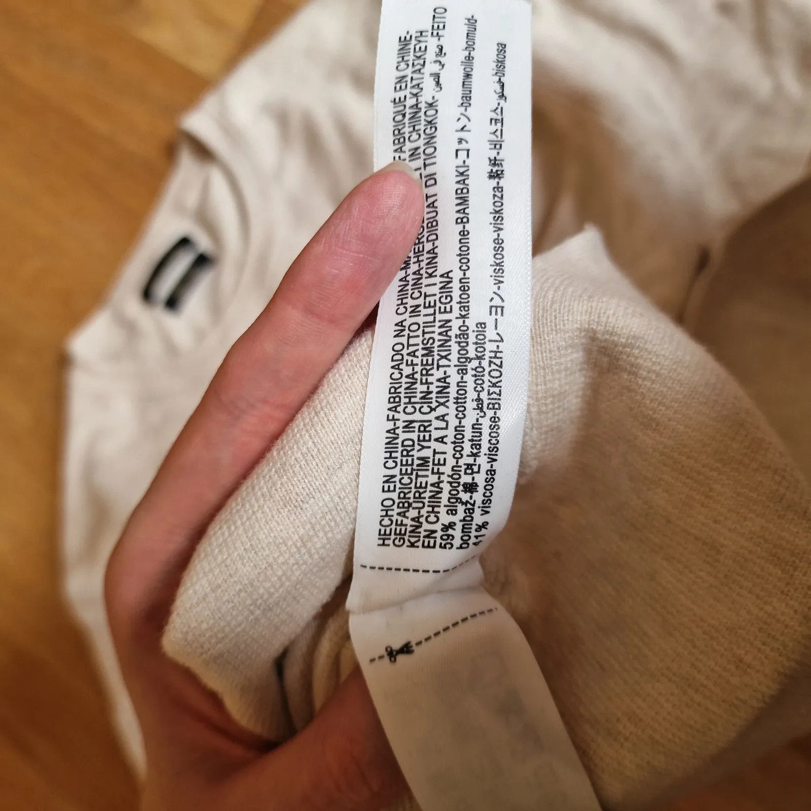 Massimo Dutti Massimo Dutti Finstickad tshirt Sweater Size M / US 6-8 / IT 42-44 - 3 Thumbnail