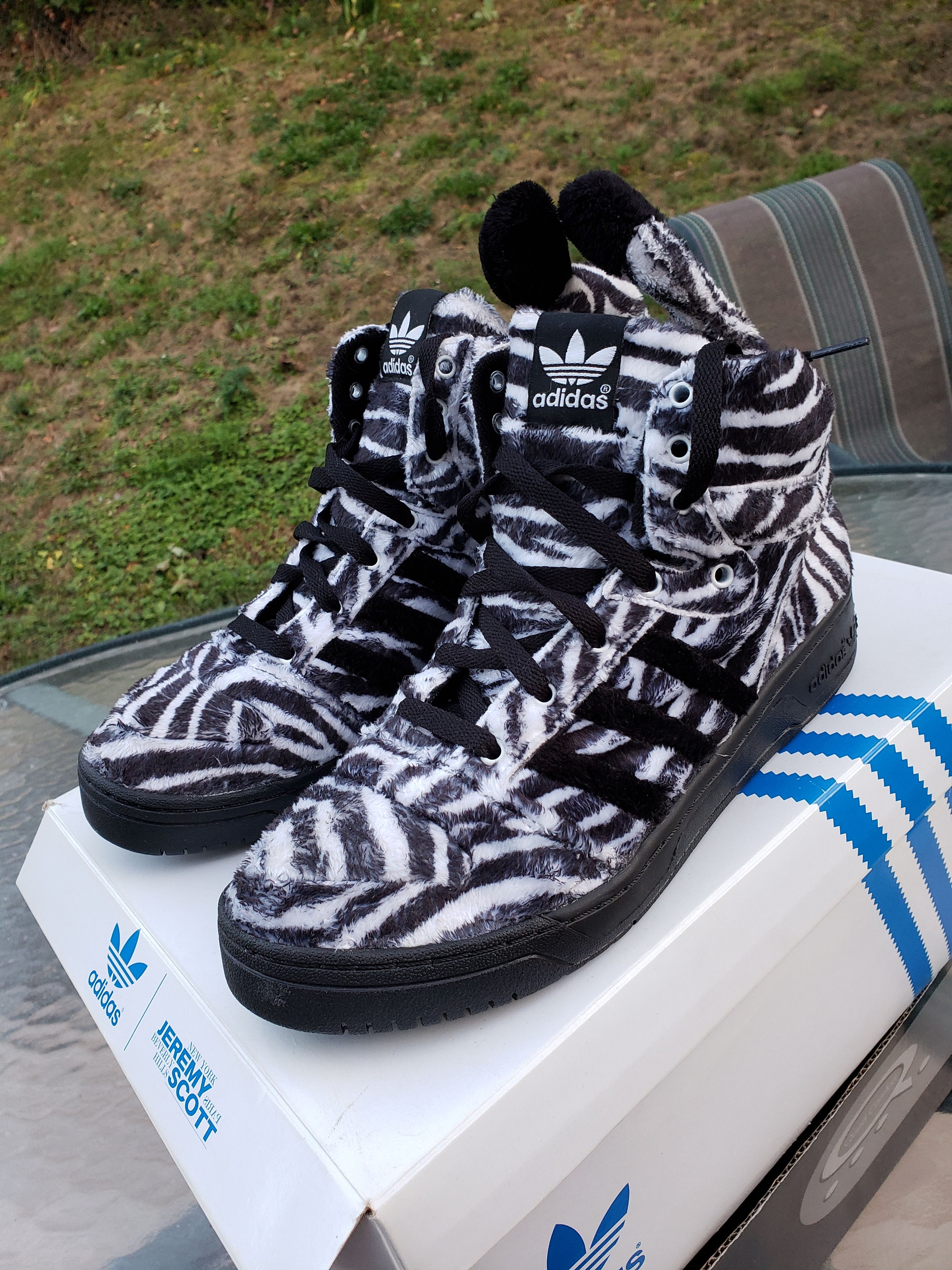 Jeremy scott zebra shoes online