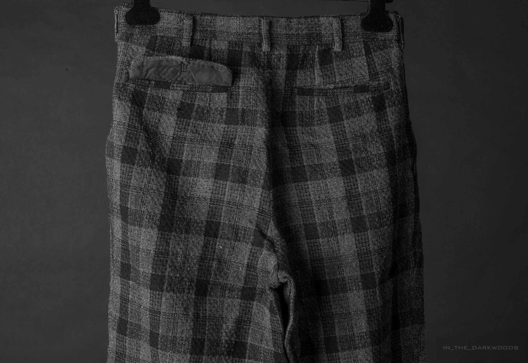 COMME des GARCONS AD2013 wool HakamaPleated Pants Culotte GL-S008  gray XS