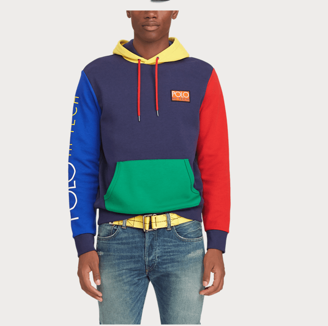 Polo Ralph Lauren Polo Ralph Lauren Hi Tech Color-Blocked Hoodie XS S M ...