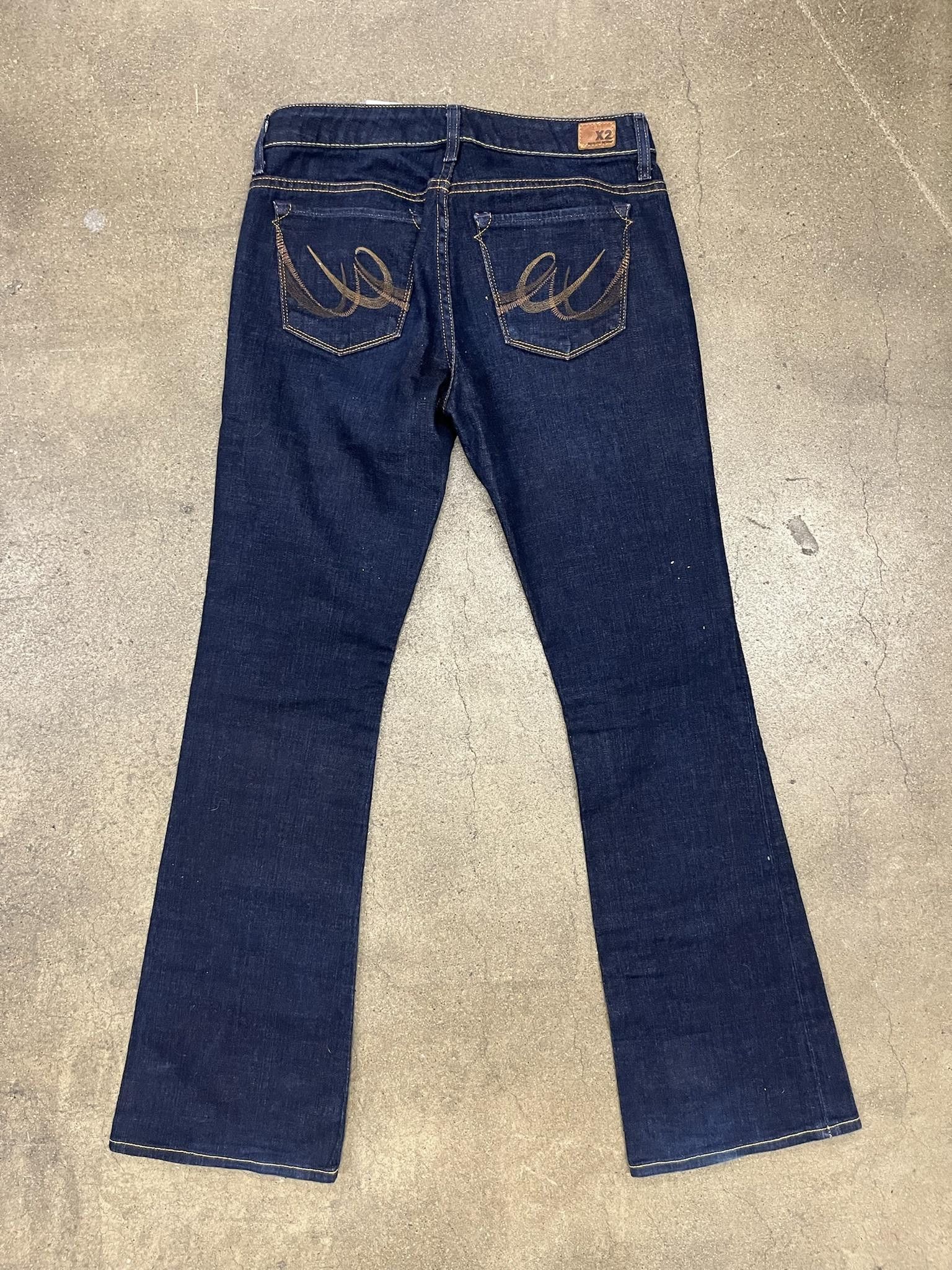 Affliction × Jean X2 Slim W10 Boot Cut Jeans Size US 30 / EU 46 - 3 Thumbnail