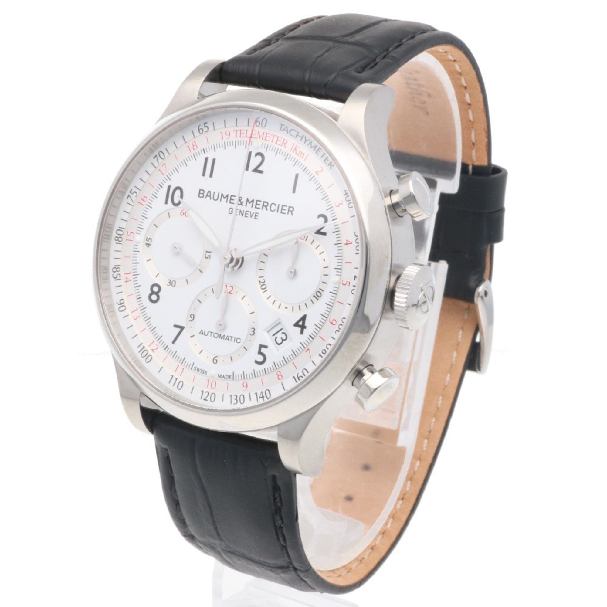 Other Baume & Mercier Capeland Watch Stainless Steel 65687 Automatic Men's Defective Item Not Waterproof Overhauled Size ONE SIZE - 3 Thumbnail