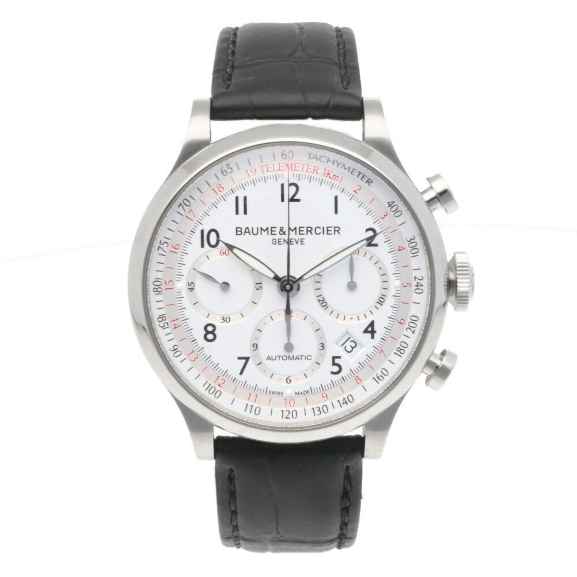 Other Baume & Mercier Capeland Watch Stainless Steel 65687 Automatic Men's Defective Item Not Waterproof Overhauled Size ONE SIZE - 8 Thumbnail