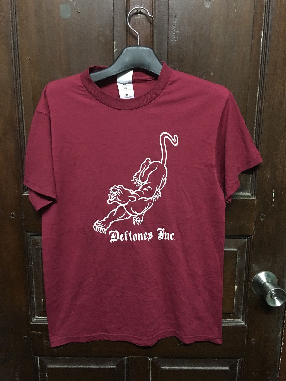 Band Tees Vintage DEFTONES TIGER Usa Band Alternative Metal TOUR 2001 Size US M / EU 48-50 / 2 - 1 Thumbnail