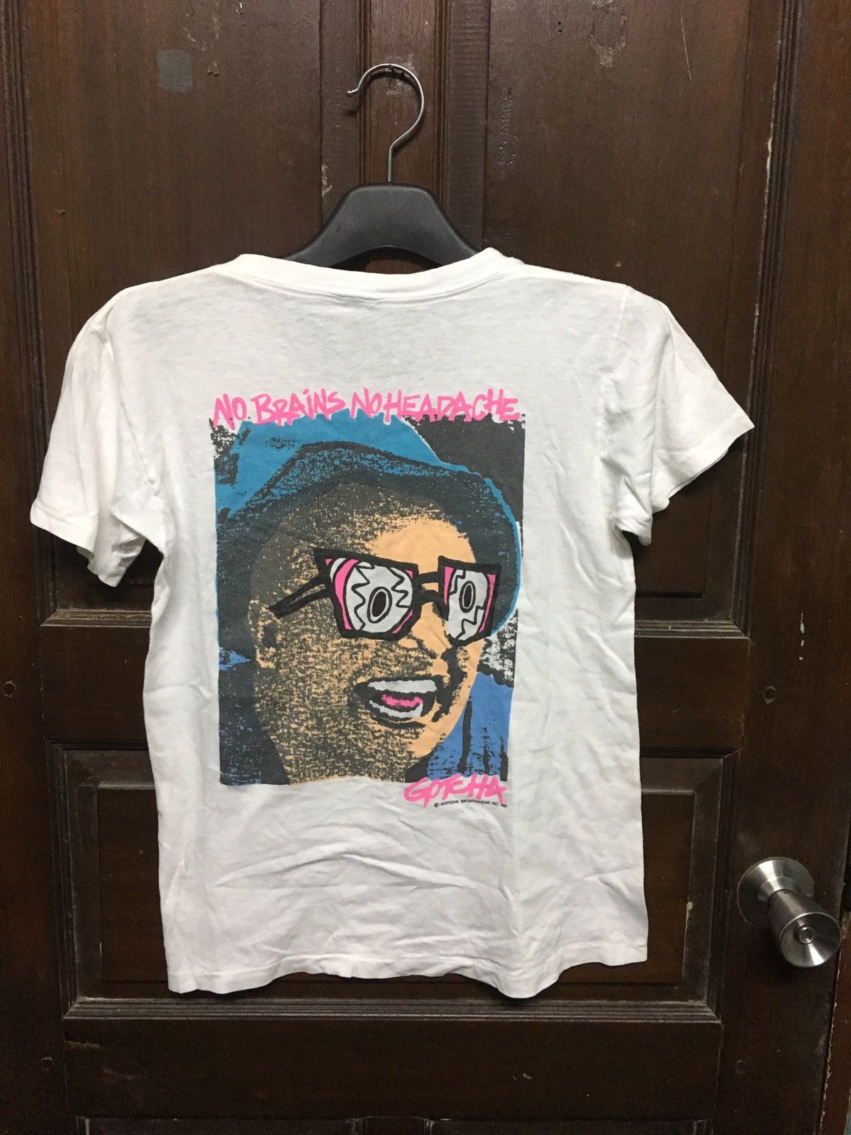 Gotcha × Vintage Rare Vintage Art Design GOTCHA no brain No Headache Crazy Size US S / EU 44-46 / 1 - 3 Thumbnail