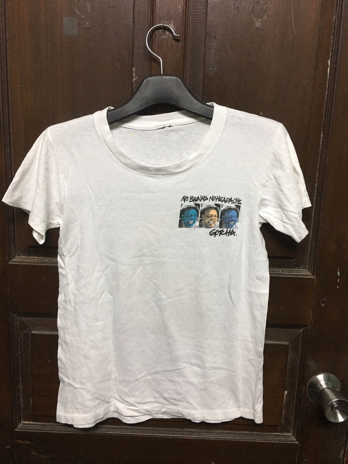 Gotcha × Vintage Rare Vintage Art Design GOTCHA no brain No Headache Crazy Size US S / EU 44-46 / 1 - 4 Thumbnail