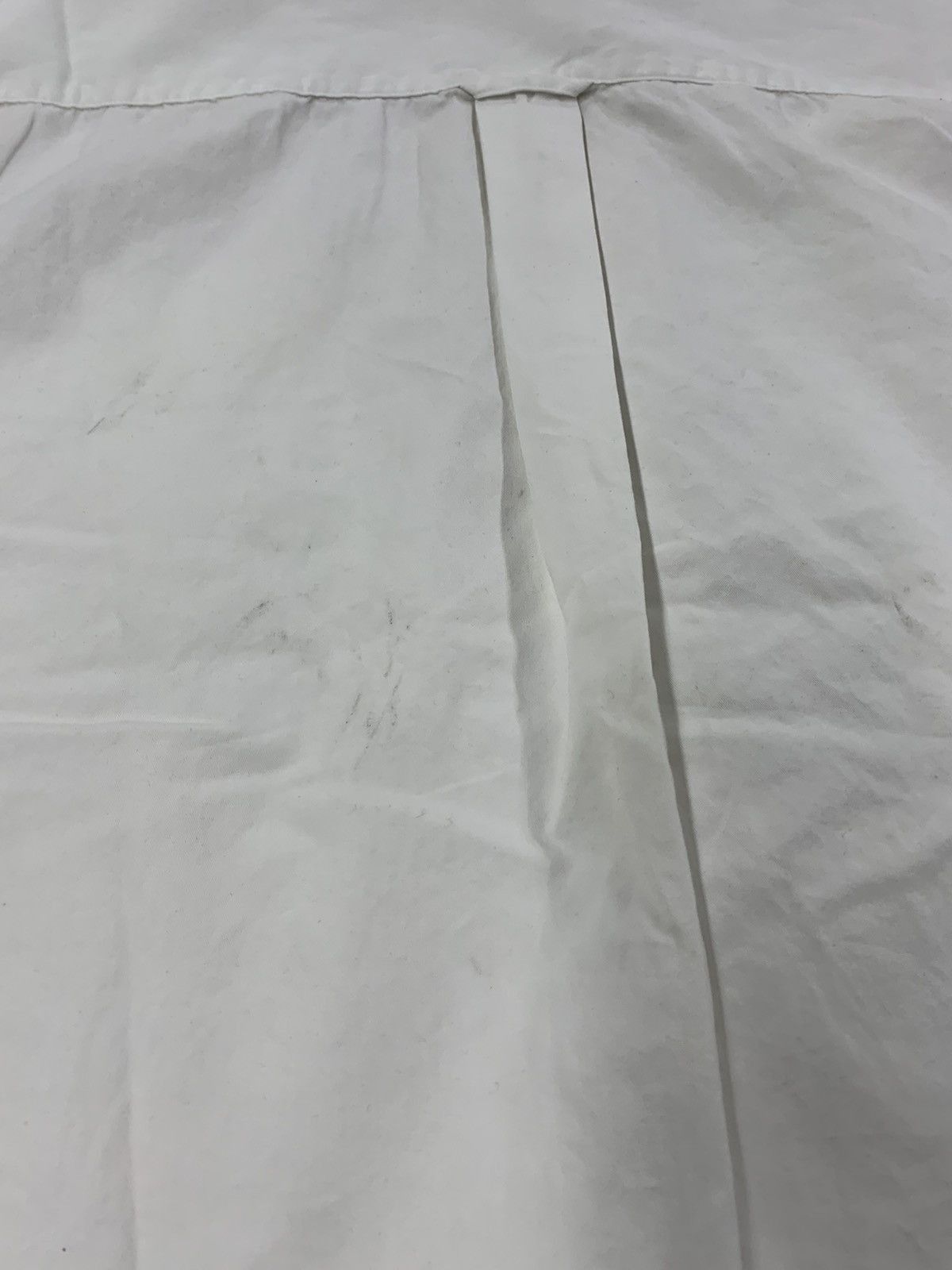 Vintage Vintage 1990s White Cotton OverShirt Size US XL / EU 56 / 4 - 4 Thumbnail