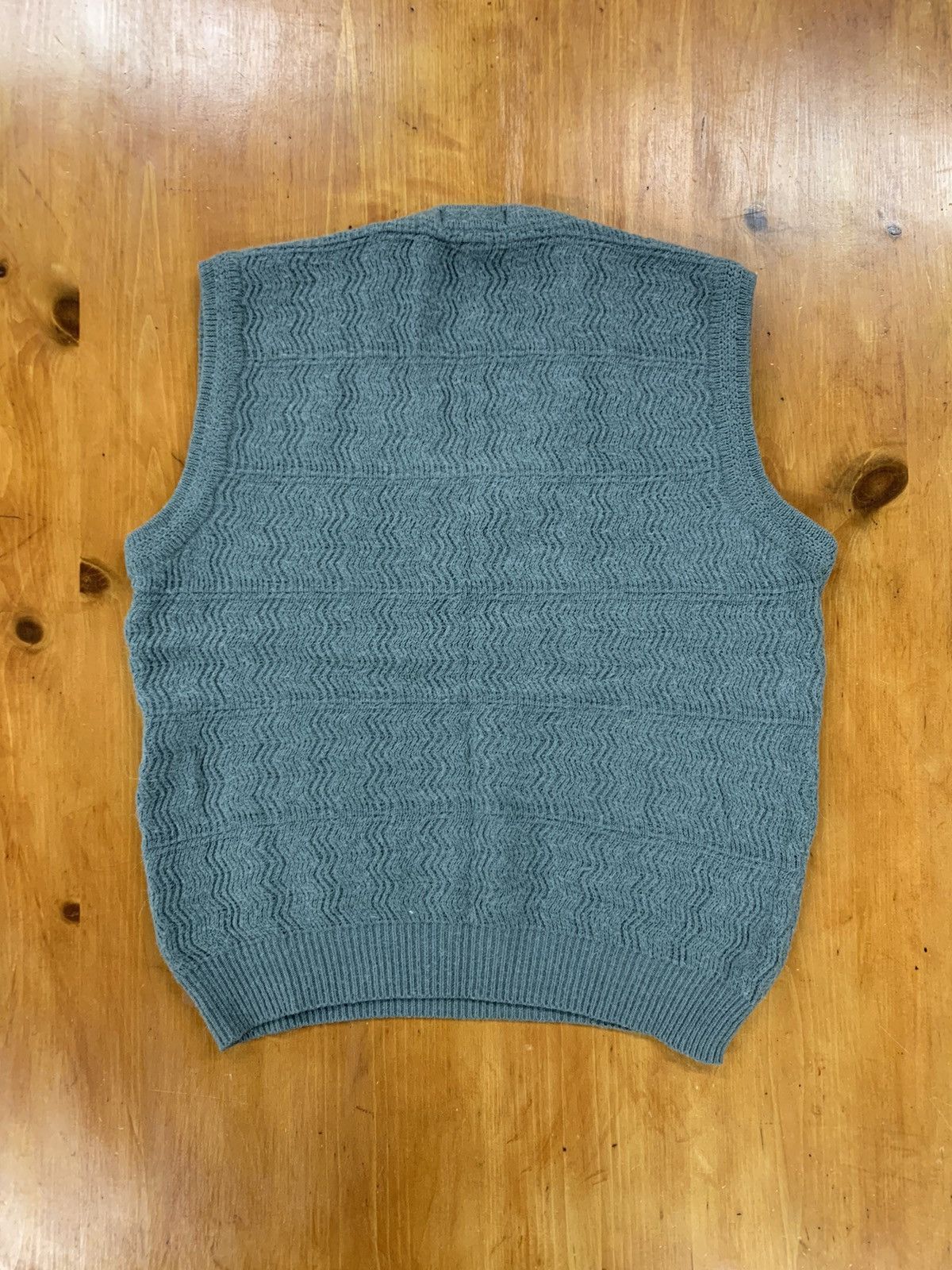 Vintage Vintage 1990s Wiggle Knit Vest Size US XL / EU 56 / 4 - 3 Thumbnail