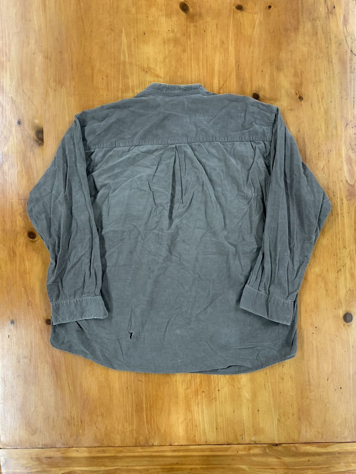Vintage Vintage 1990s Distressed Corduroy Shirt Size US L / EU 52-54 / 3 - 7 Thumbnail