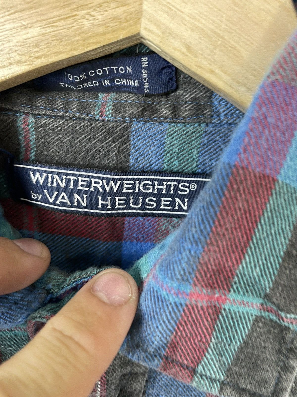 Vintage Vintage Midnight Check Overshirt Size US M / EU 48-50 / 2 - 2 Thumbnail