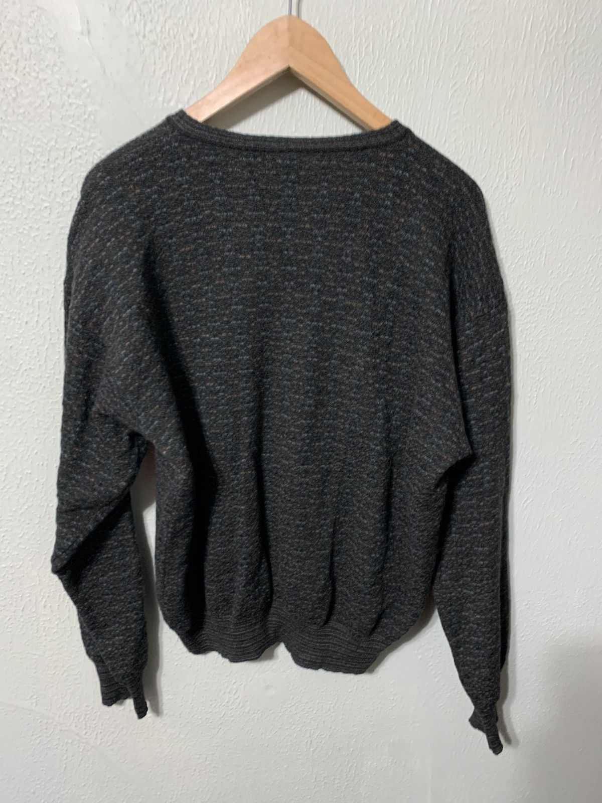 Vintage Vintage Glimmer Wave V Neck Knit Sweater Size US XL / EU 56 / 4 - 3 Thumbnail