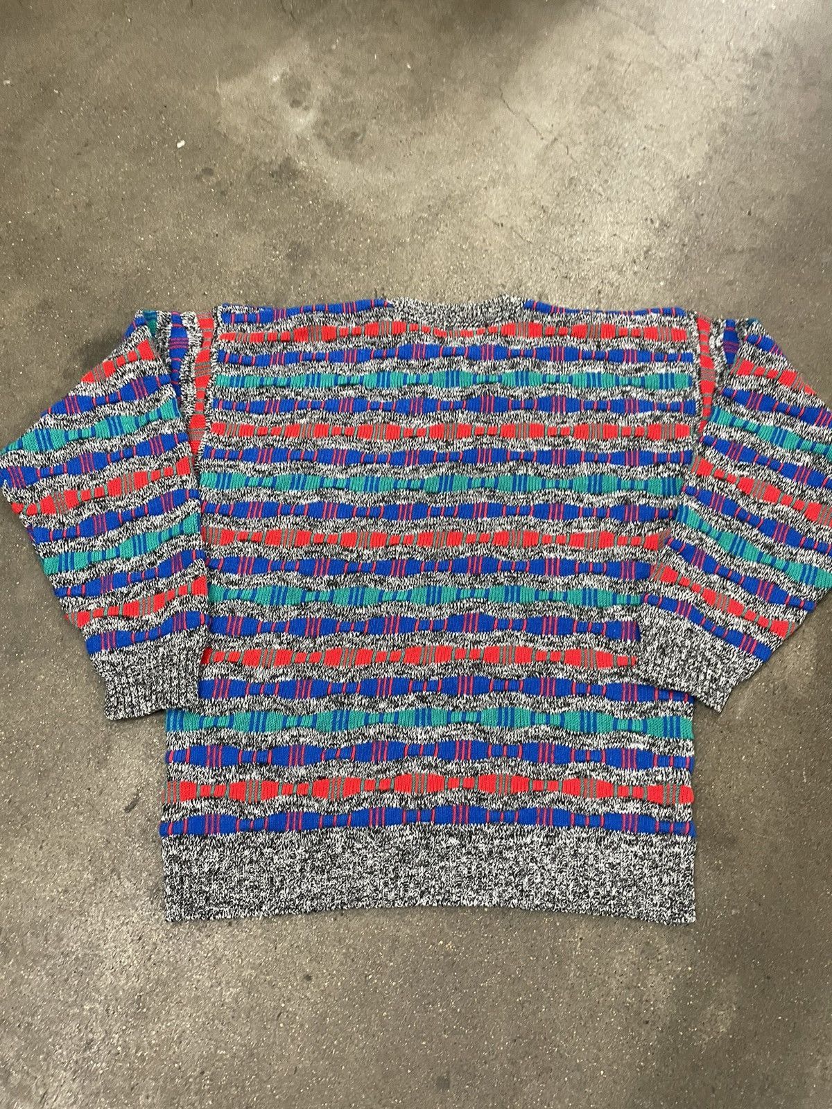 Vintage Vintage Swollen Tube Static Knit Sweater Size US M / EU 48-50 / 2 - 4 Thumbnail