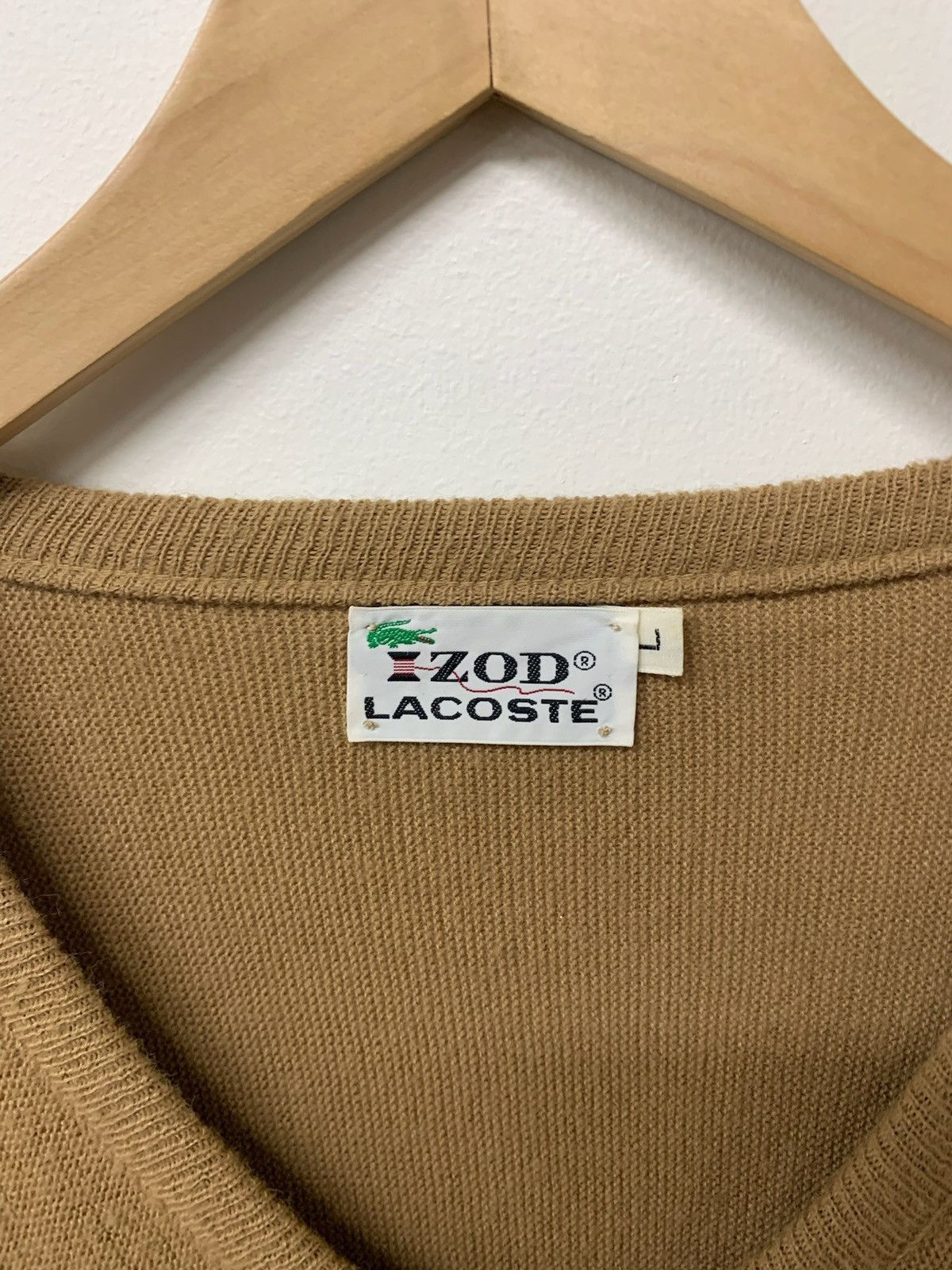Vintage Vintage 1980s Izod Lacoste Sweater Size US L / EU 52-54 / 3 - 2 Thumbnail