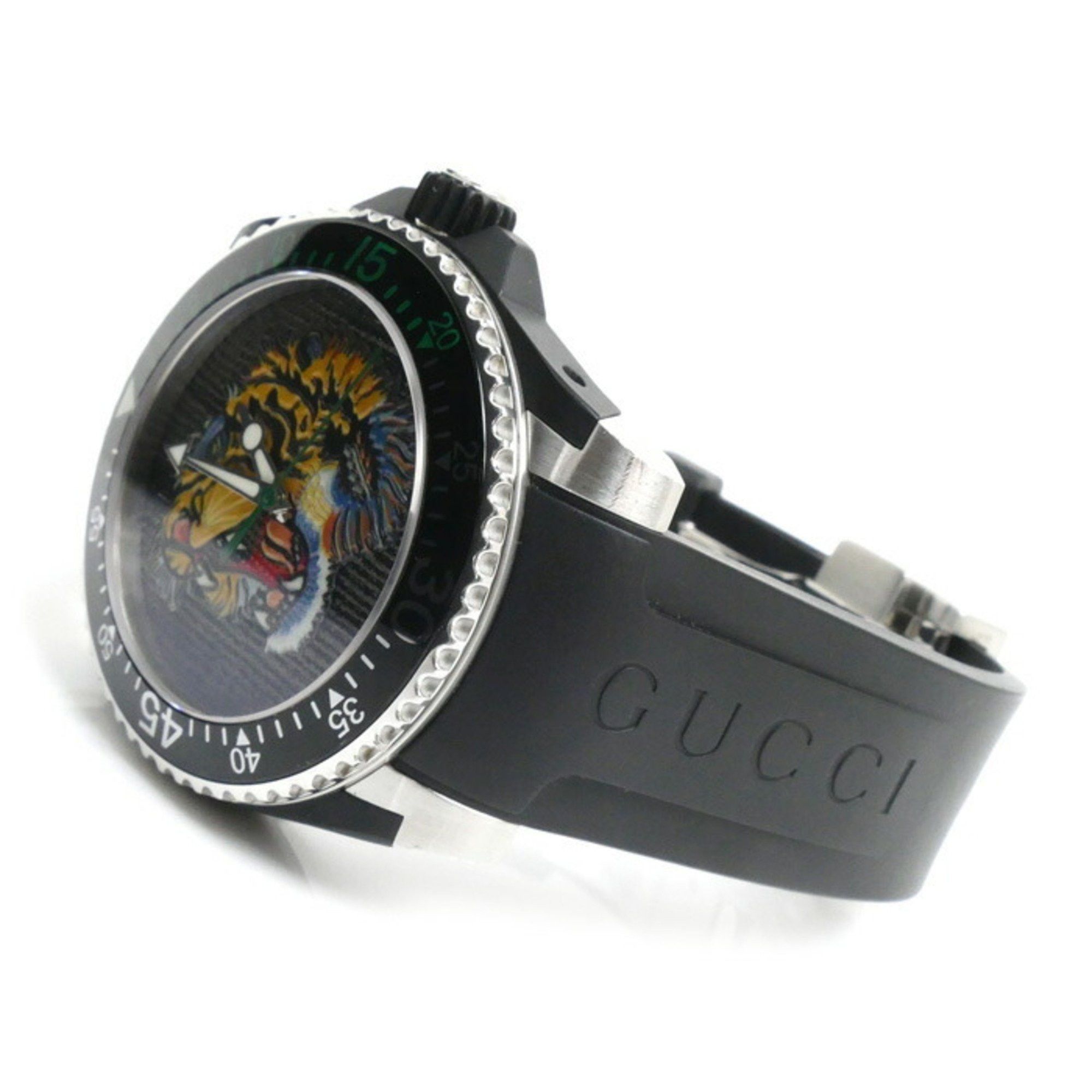 Gucci GUCCI Dive Tiger Watch Battery Operated YA136318/136.3 Men's Size ONE SIZE - 4 Thumbnail