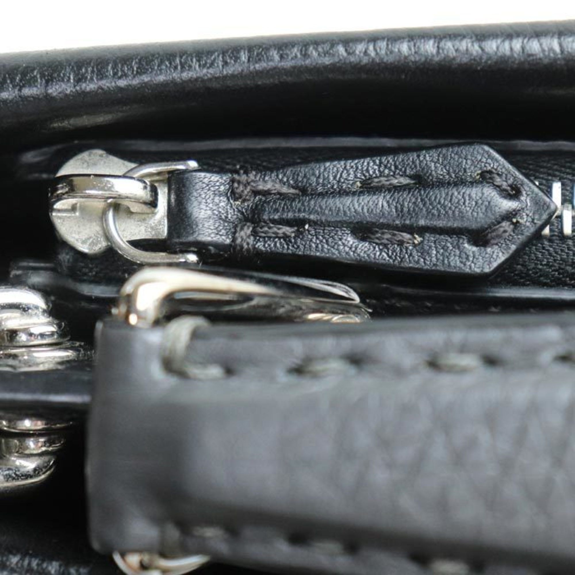 Fendi FENDI Peekaboo Fit 2-Way Shoulder Bag Black 7V22 Men's Size ONE SIZE - 6 Thumbnail