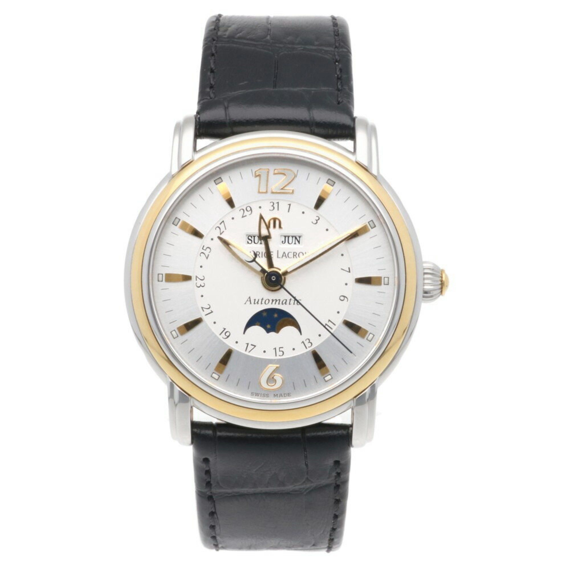 Maurice Lacroix Maurice Lacroix Masterpiece Watch Stainless Steel MP6347 Automatic Men's MAURICE LACROIX Overhauled Size ONE SIZE - 8 Thumbnail