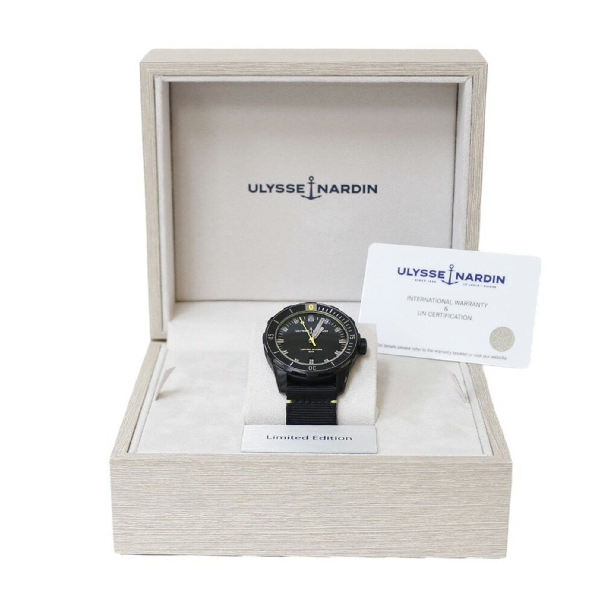 Other Ulysse Nardin Lemon Shark Watch Stainless Steel 8163-175/92 Automatic Men's Limited to 300 pieces worldwide Size ONE SIZE - 10 Thumbnail