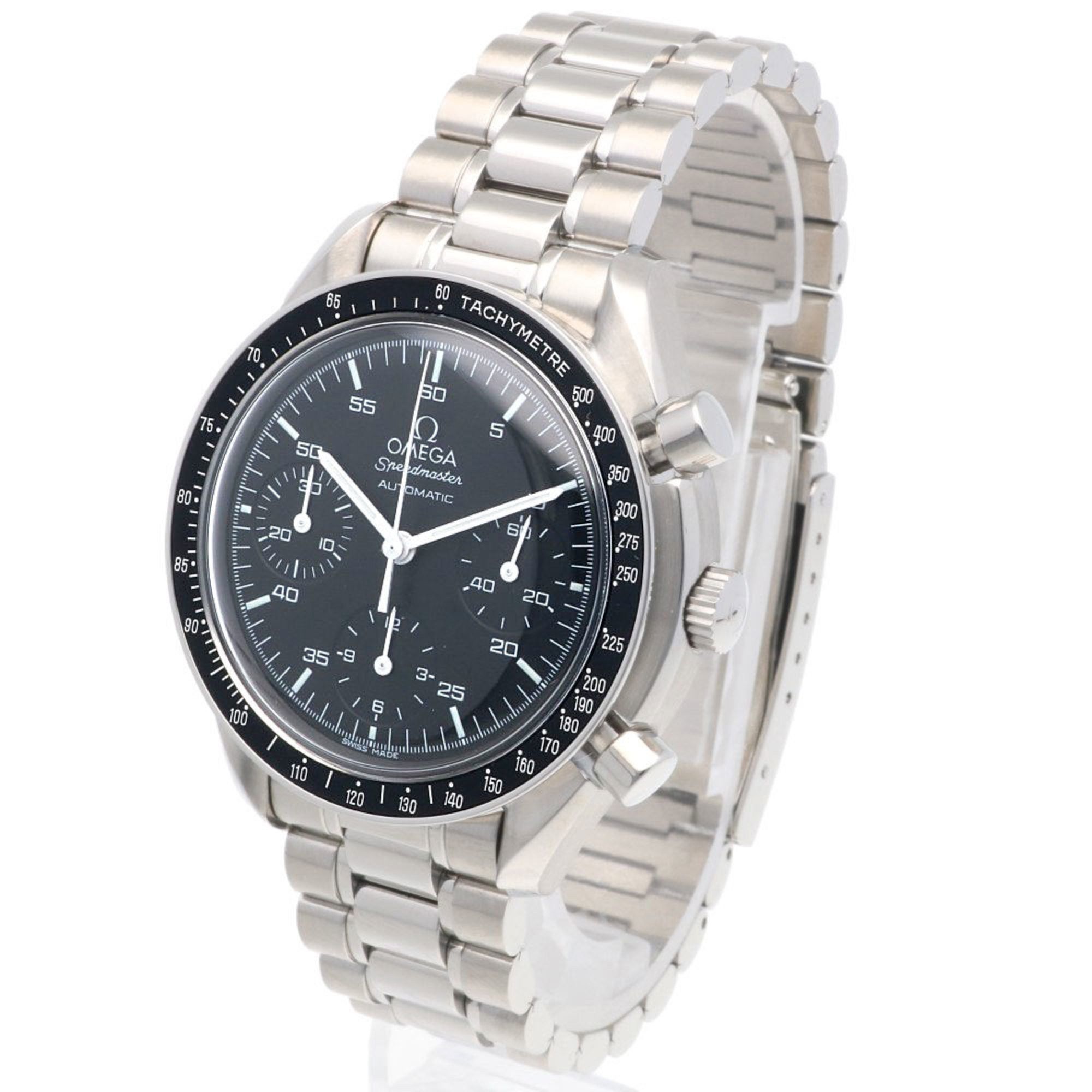 Omega Omega Speedmaster Watch Stainless Steel 35105000 Automatic Men's OMEGA Overhauled Size ONE SIZE - 3 Thumbnail