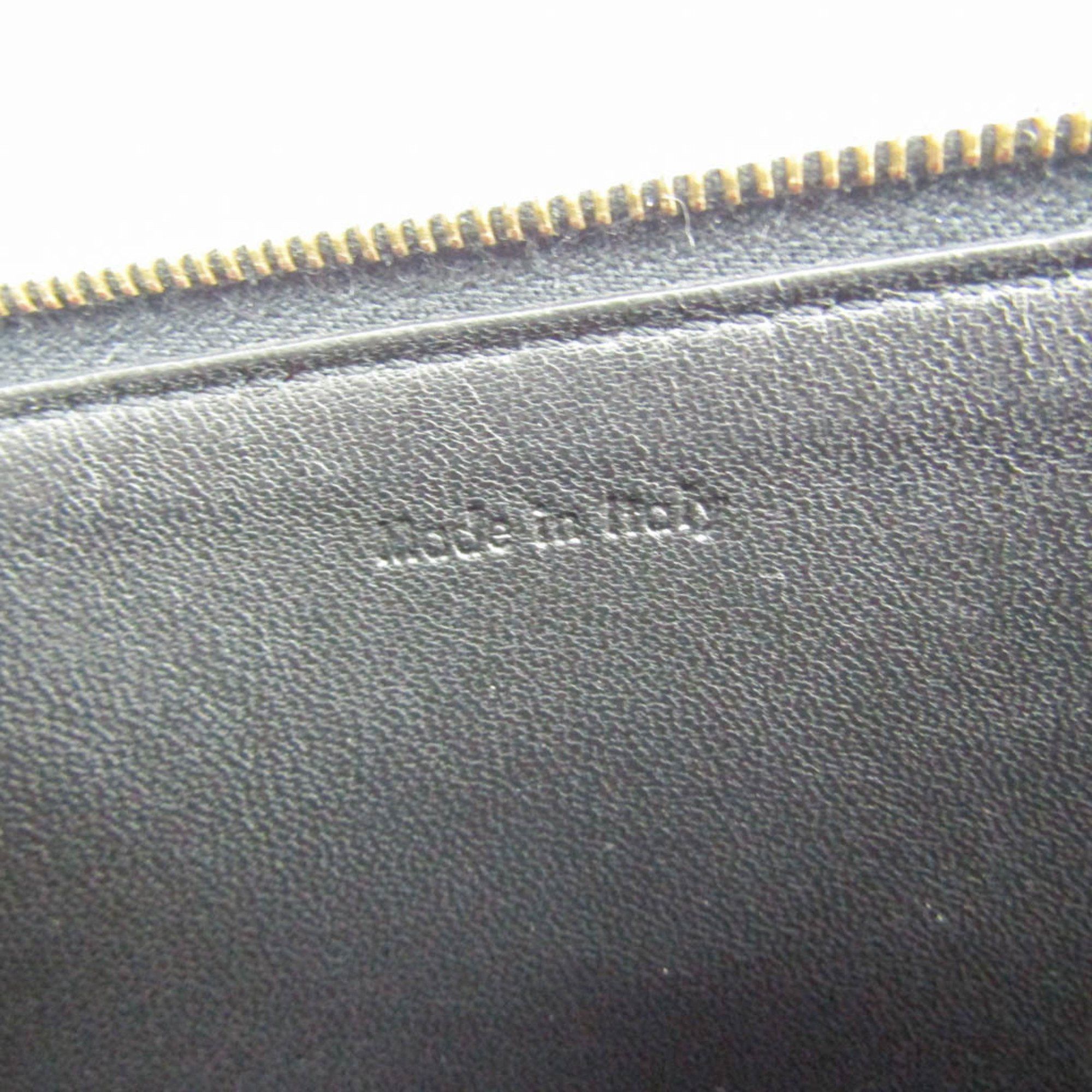Celine Celine Women's Leather Clutch Bag Salmon Pink Size ONE SIZE - 9 Thumbnail
