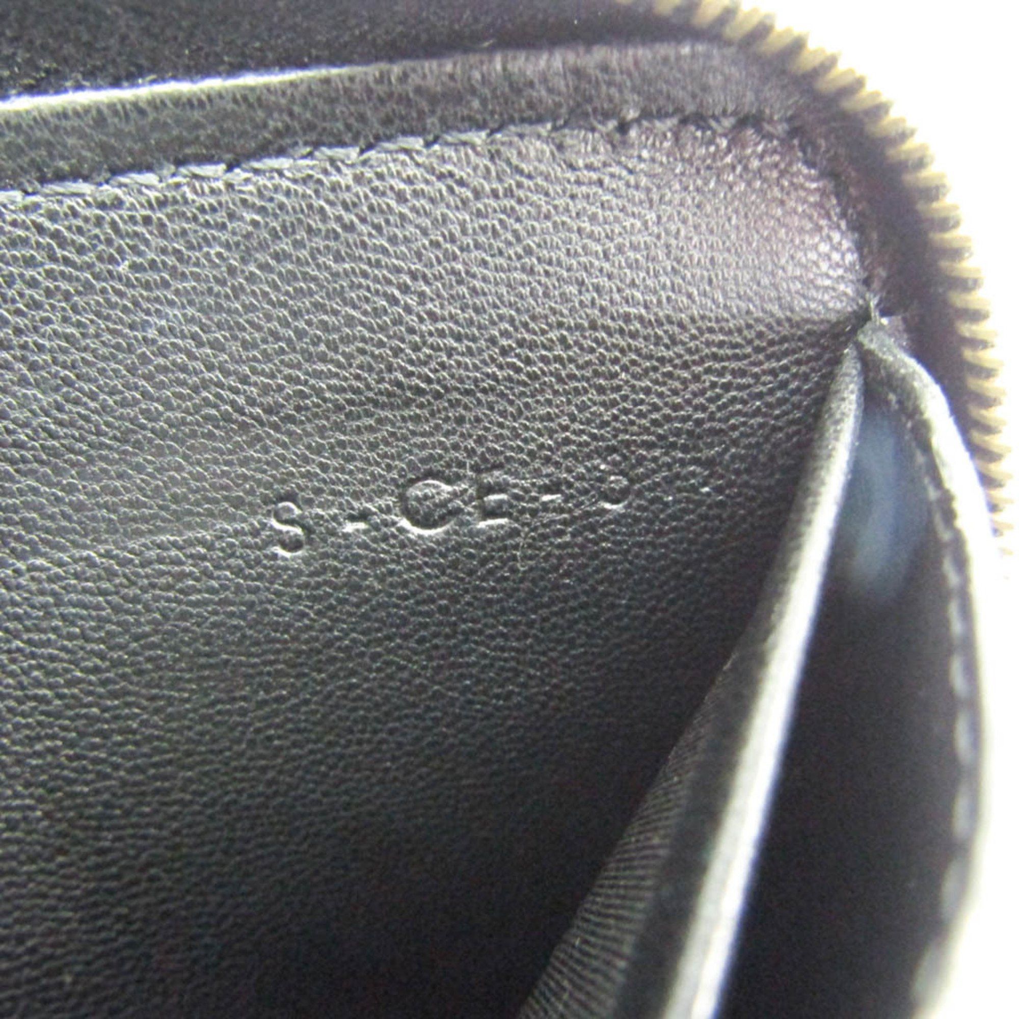 Celine Celine Women's Pasted Leather Long Wallet (bi-fold) Navy Size ONE SIZE - 12 Thumbnail
