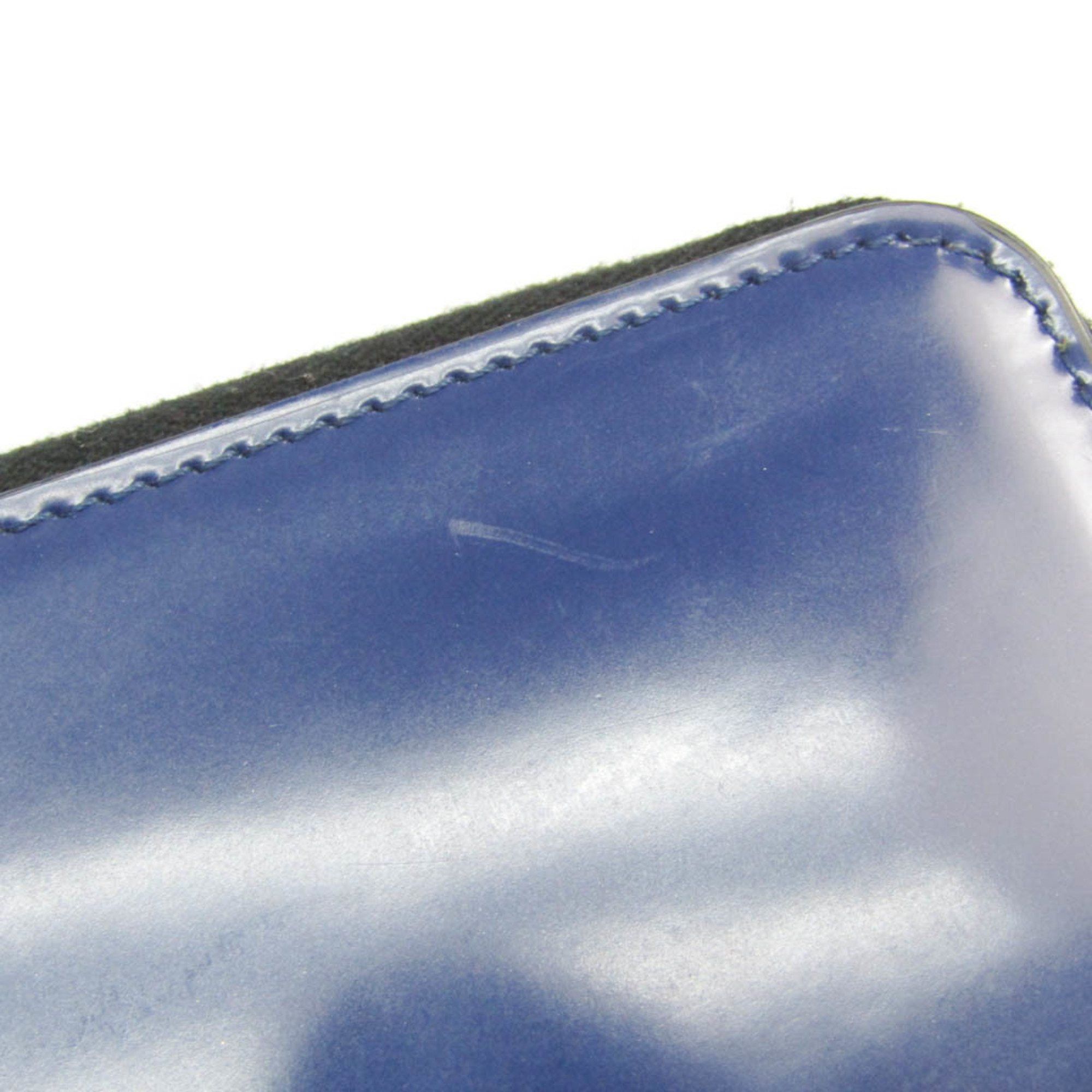 Celine Celine Women's Pasted Leather Long Wallet (bi-fold) Navy Size ONE SIZE - 5 Thumbnail