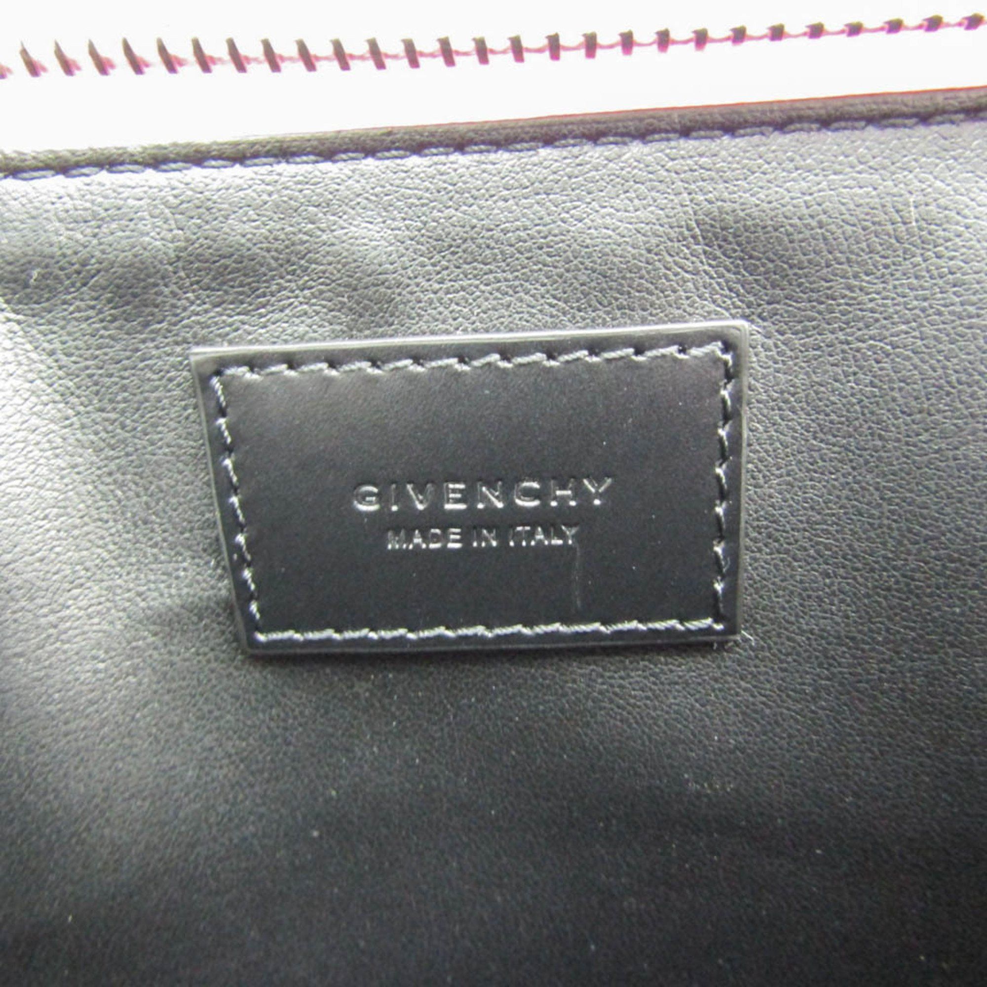 Givenchy Givenchy Women's Leather Clutch Bag Pink Size ONE SIZE - 10 Thumbnail