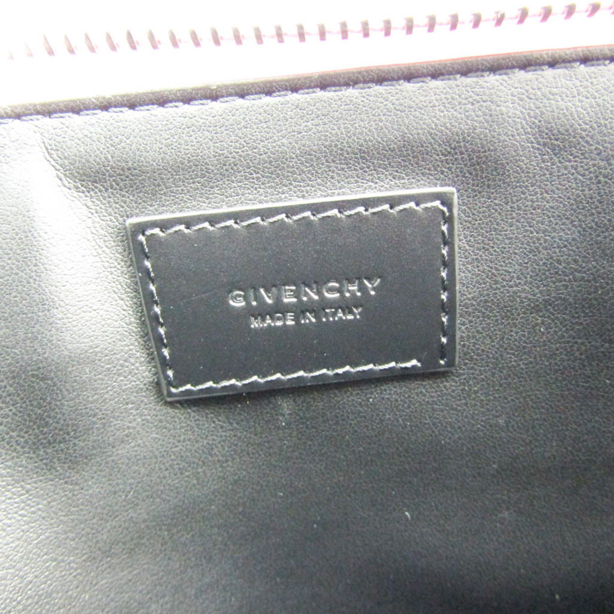 Givenchy Givenchy Women's Leather Clutch Bag Pink Size ONE SIZE - 9 Thumbnail
