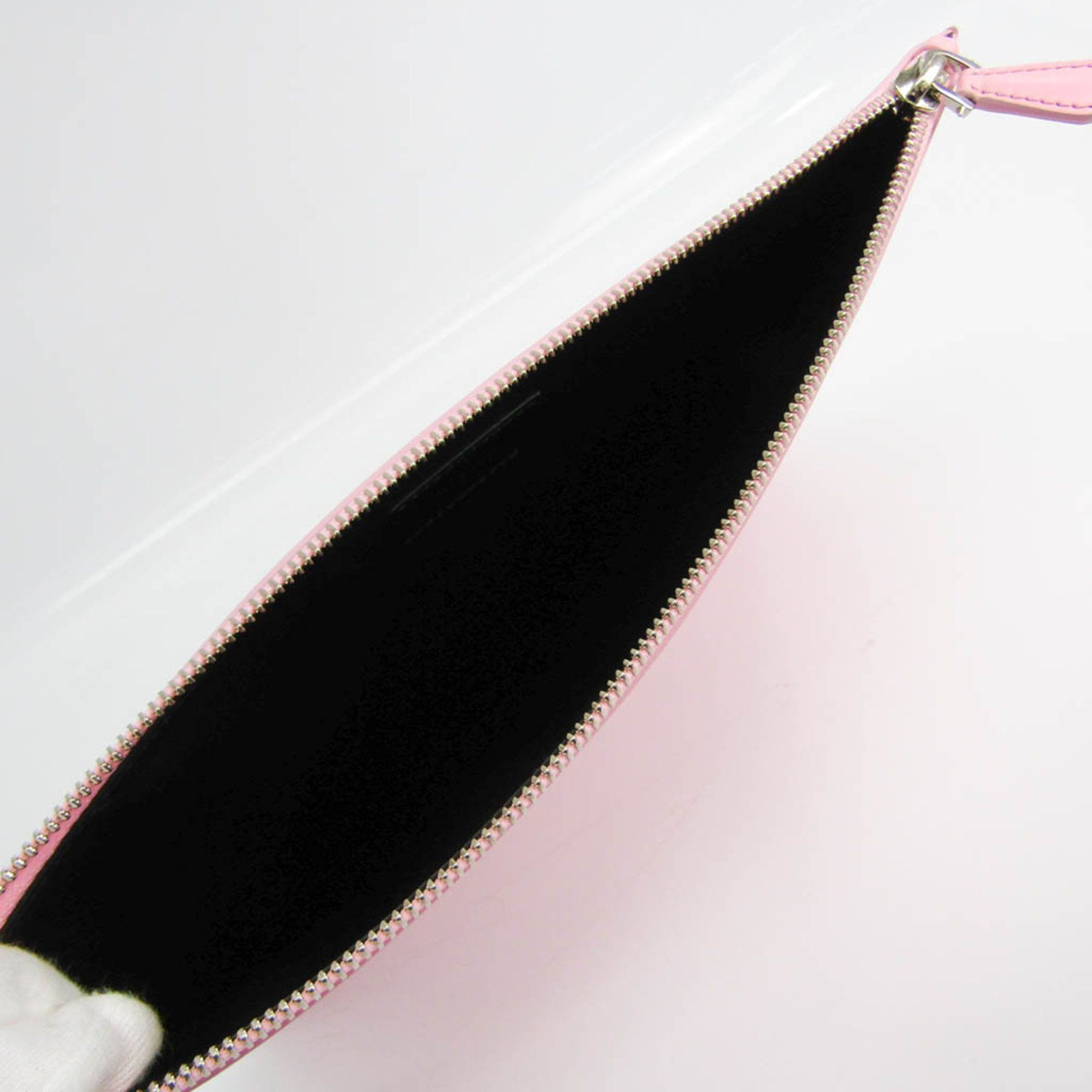 Givenchy Givenchy Women's Leather Clutch Bag Pink Size ONE SIZE - 3 Thumbnail