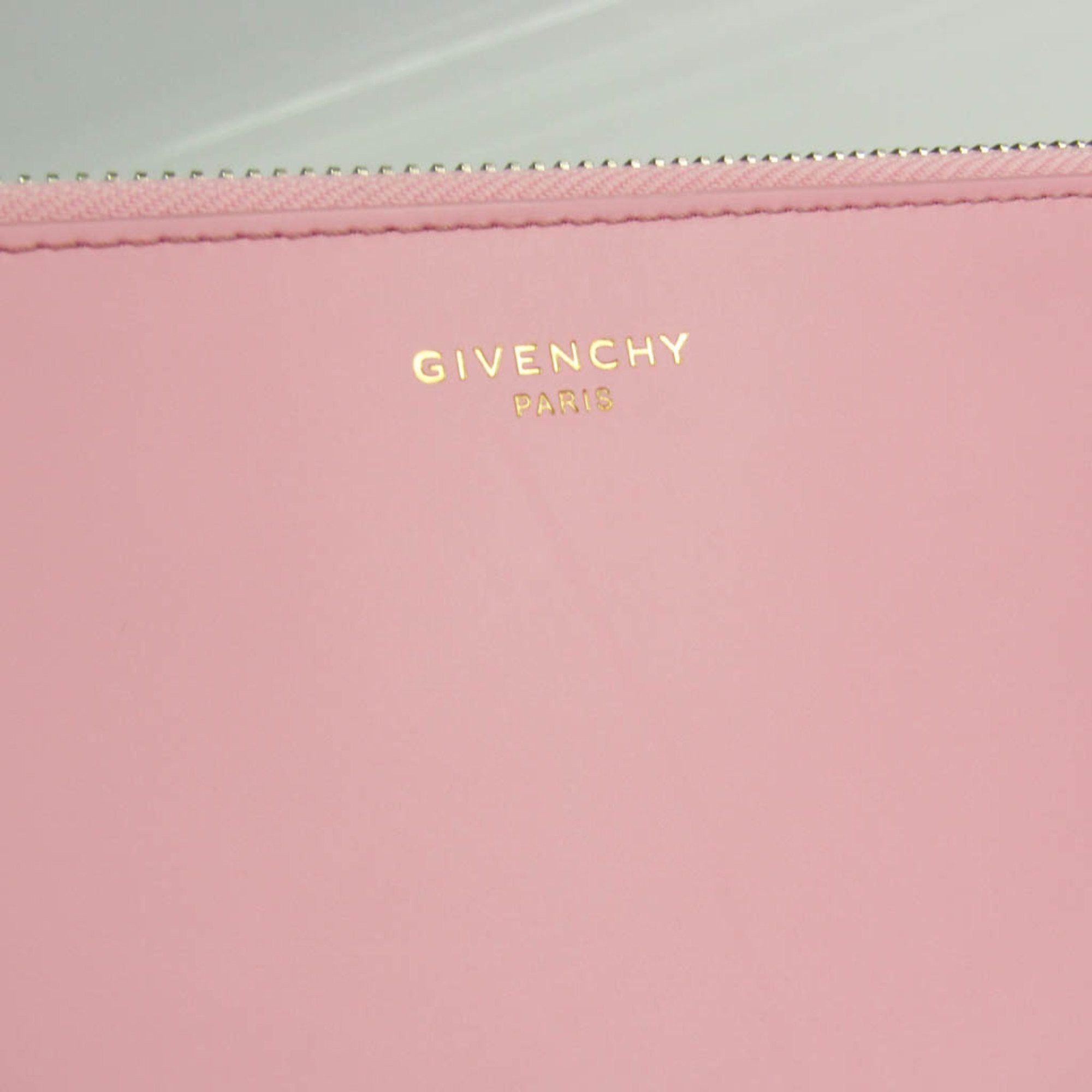 Givenchy Givenchy Women's Leather Clutch Bag Pink Size ONE SIZE - 8 Thumbnail