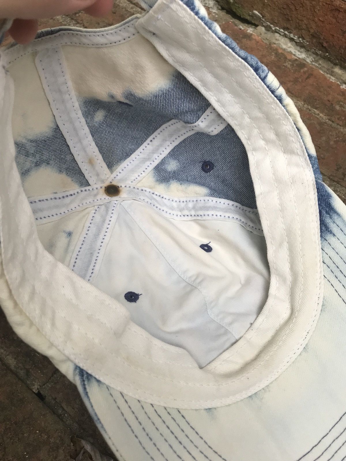 Supreme Supreme Denim Acid Washed 6 Panel Hat | Grailed