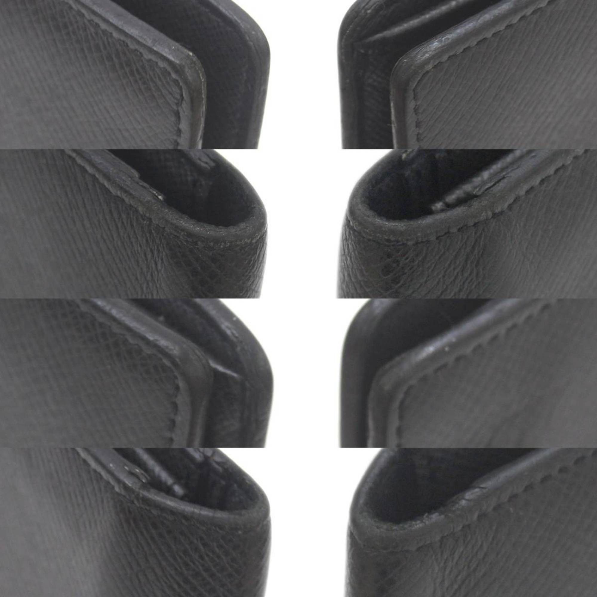 Louis Vuitton Louis Vuitton Portefeuille Brazza Bi-fold Long Wallet Taiga Ardoise M30501 T175 Size ONE SIZE - 5 Thumbnail