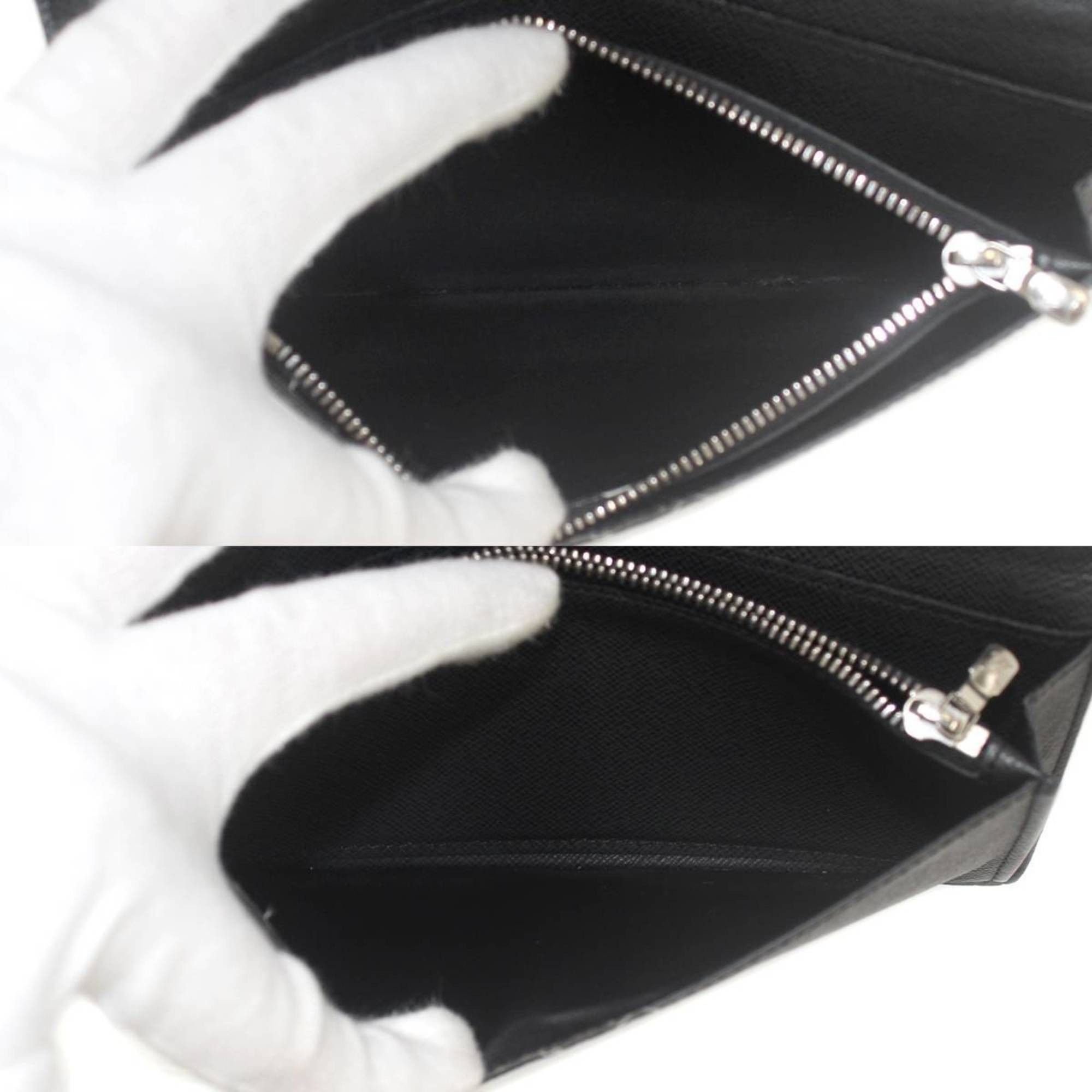 Louis Vuitton Louis Vuitton Portefeuille Brazza Bi-fold Long Wallet Taiga Ardoise M30501 T175 Size ONE SIZE - 8 Thumbnail