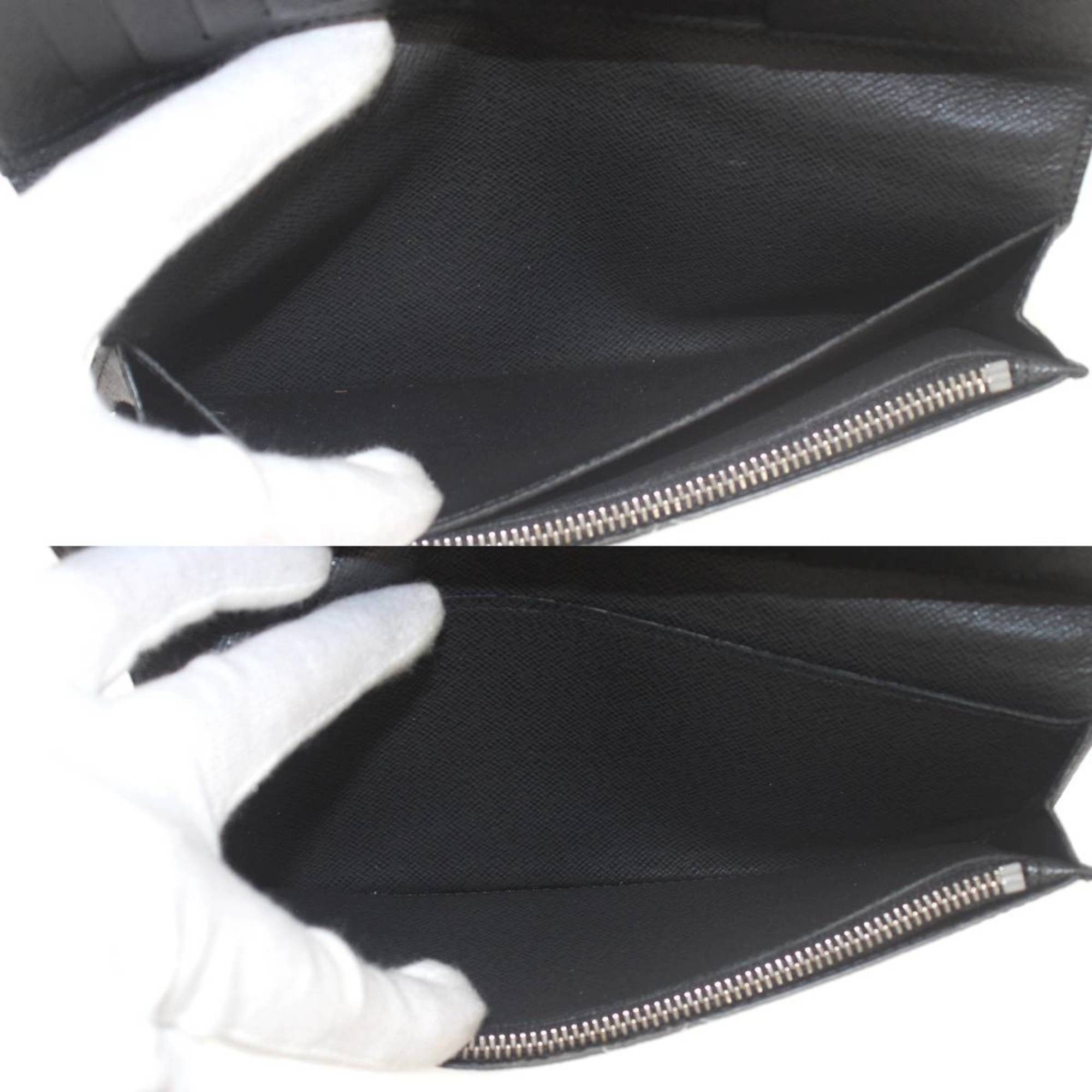 Louis Vuitton Louis Vuitton Portefeuille Brazza Bi-fold Long Wallet Taiga Ardoise M30501 T175 Size ONE SIZE - 7 Thumbnail