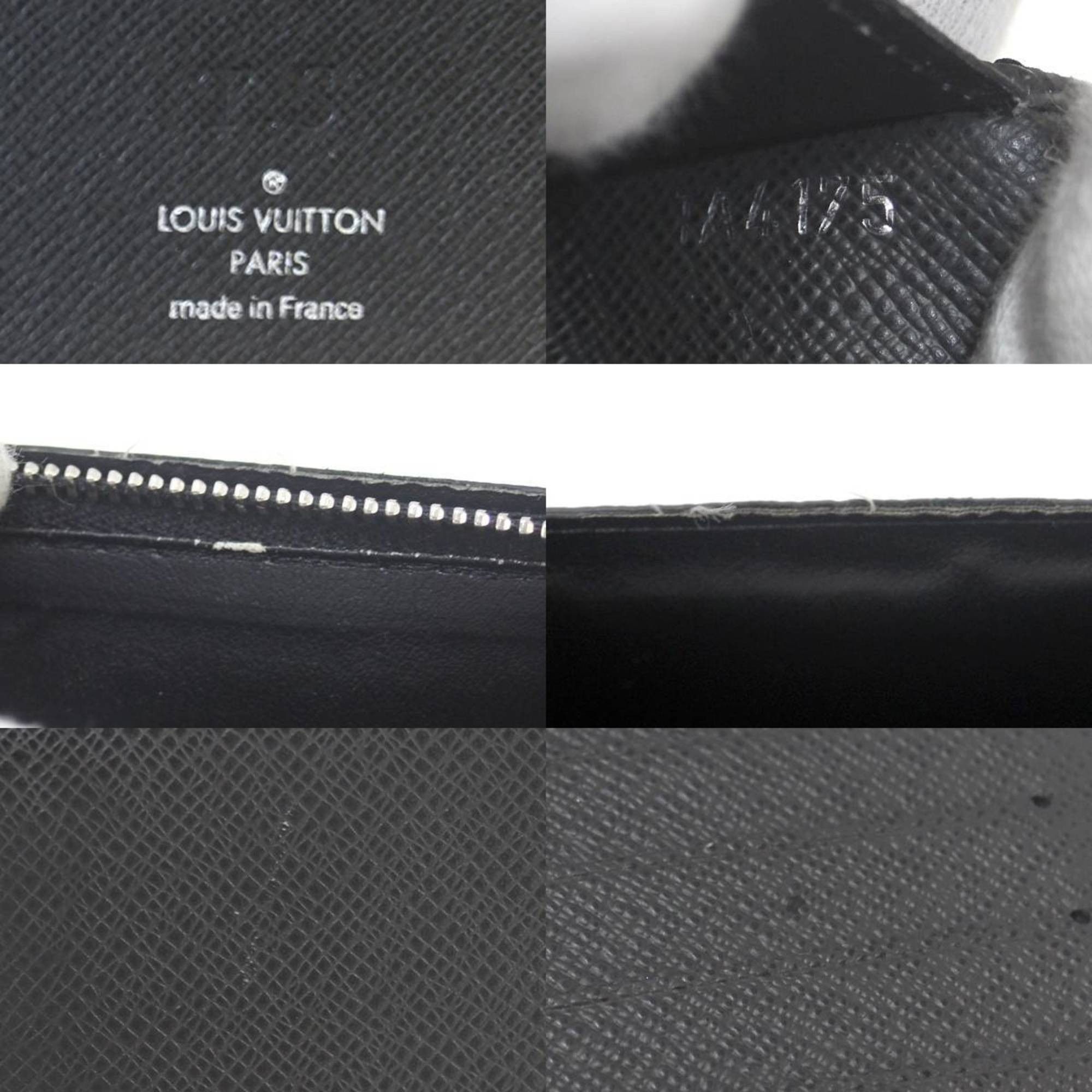 Louis Vuitton Louis Vuitton Portefeuille Brazza Bi-fold Long Wallet Taiga Ardoise M30501 T175 Size ONE SIZE - 10 Thumbnail