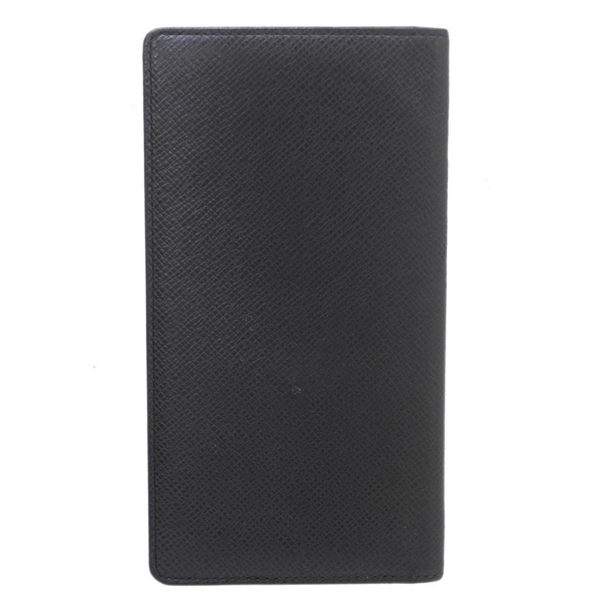 Louis Vuitton Louis Vuitton Porte Valeur Carte Credit Bi-fold Long Wallet Taiga Ardoise M30392 VI0043 Size ONE SIZE - 3 Thumbnail