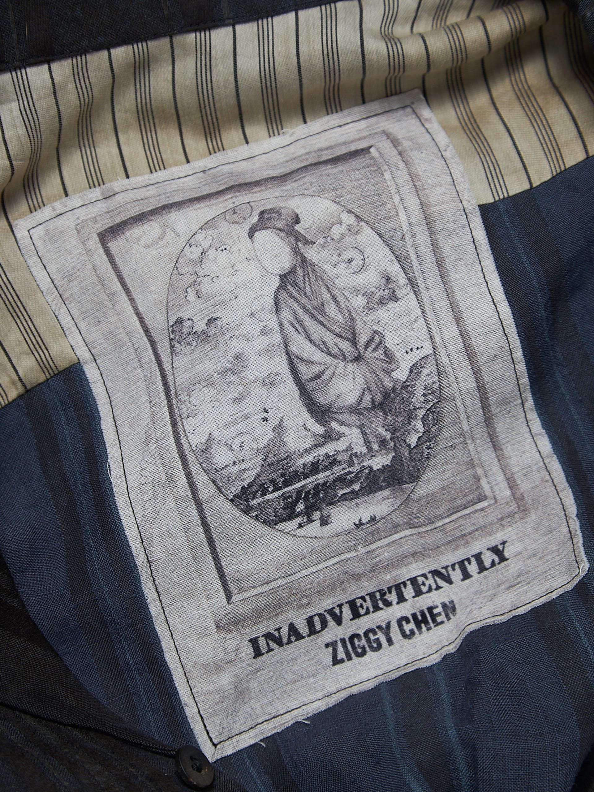 Ziggy Chen Shortsleeve Striped Shirt Size US L / EU 52-54 / 3 - 4 Thumbnail