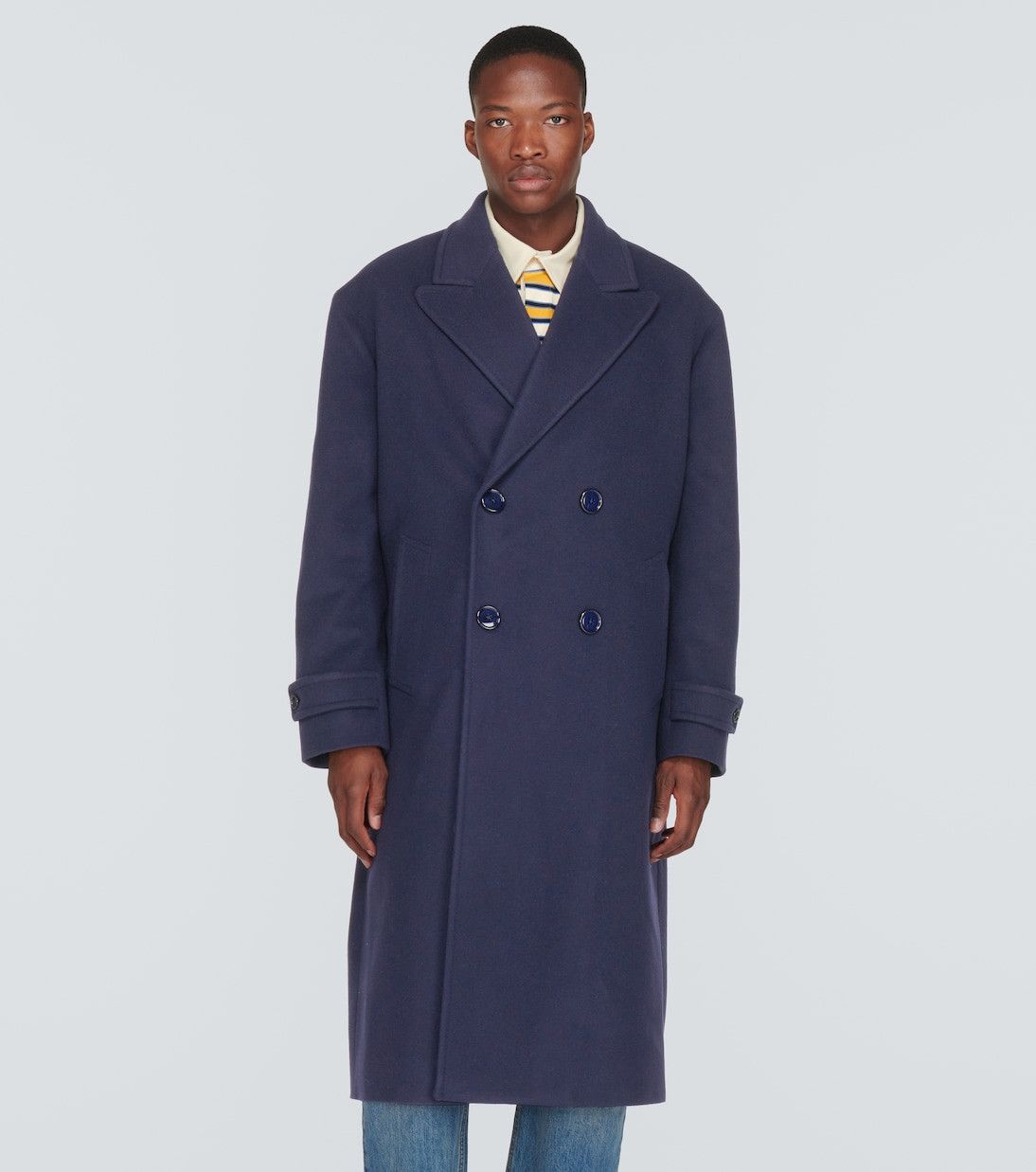 Gucci Double-breasted wool overcoat Size US M / EU 48-50 / 2 - 5 Thumbnail