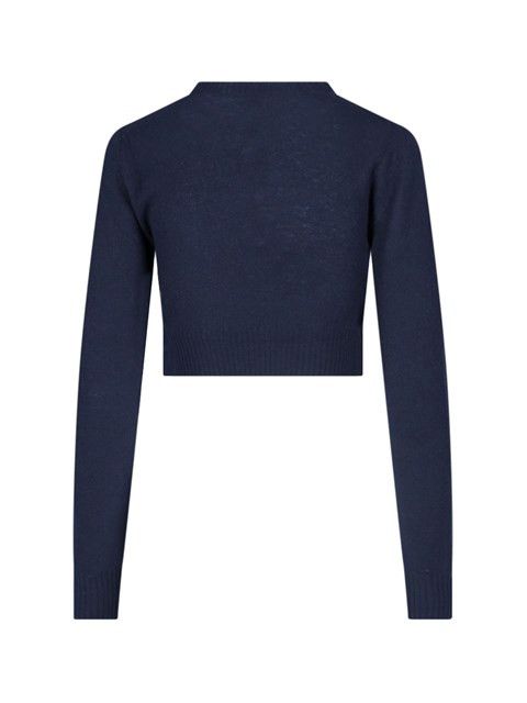 Miu Miu LOGO CROP CARDIGAN Size S / US 4 / IT 40 - 2 Thumbnail