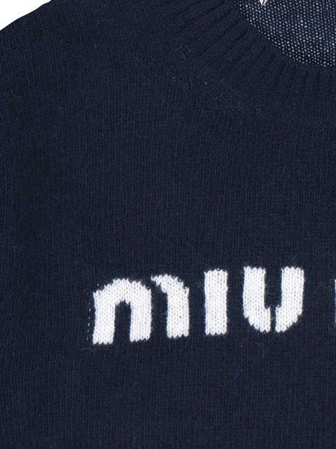 Miu Miu LOGO CROP CARDIGAN Size S / US 4 / IT 40 - 4 Thumbnail