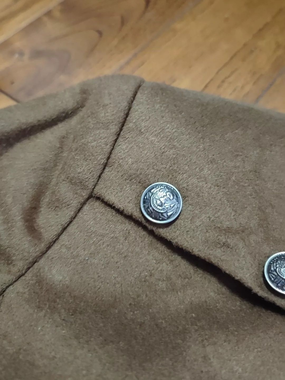 Balmain Balmain Cashmere woolen stand-up collar military suit jacket Size US M / EU 48-50 / 2 - 4 Thumbnail