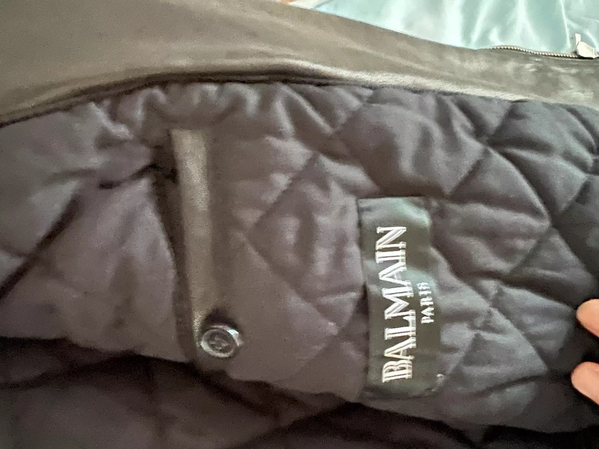 Balmain Balmain Motorcycle leather jacket Size US L / EU 52-54 / 3 - 6 Thumbnail