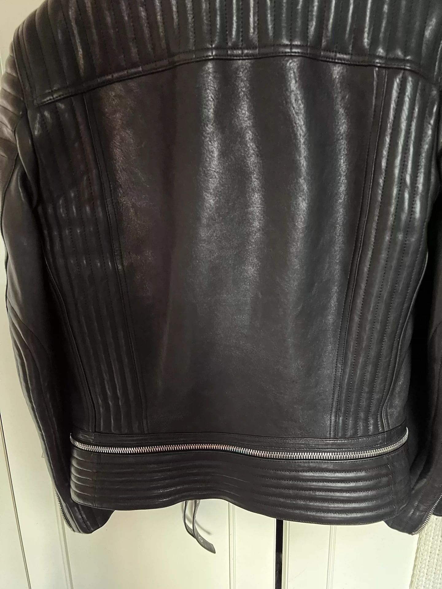 Balmain Balmain Motorcycle leather jacket Size US L / EU 52-54 / 3 - 2 Thumbnail