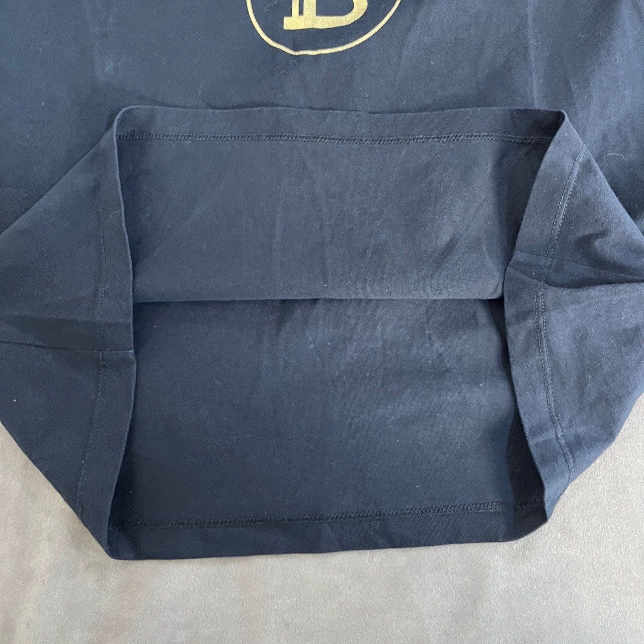 Balmain Balmain Black gold logo short sleeve Size US S / EU 44-46 / 1 - 5 Thumbnail