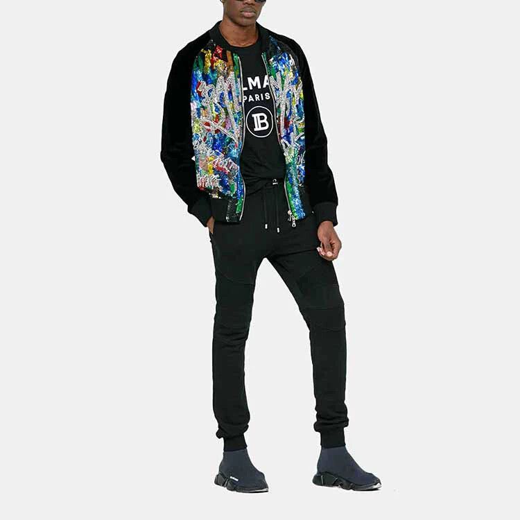 Balmain Balmain Baseball jacket casual coat Size US L / EU 52-54 / 3 - 8 Thumbnail